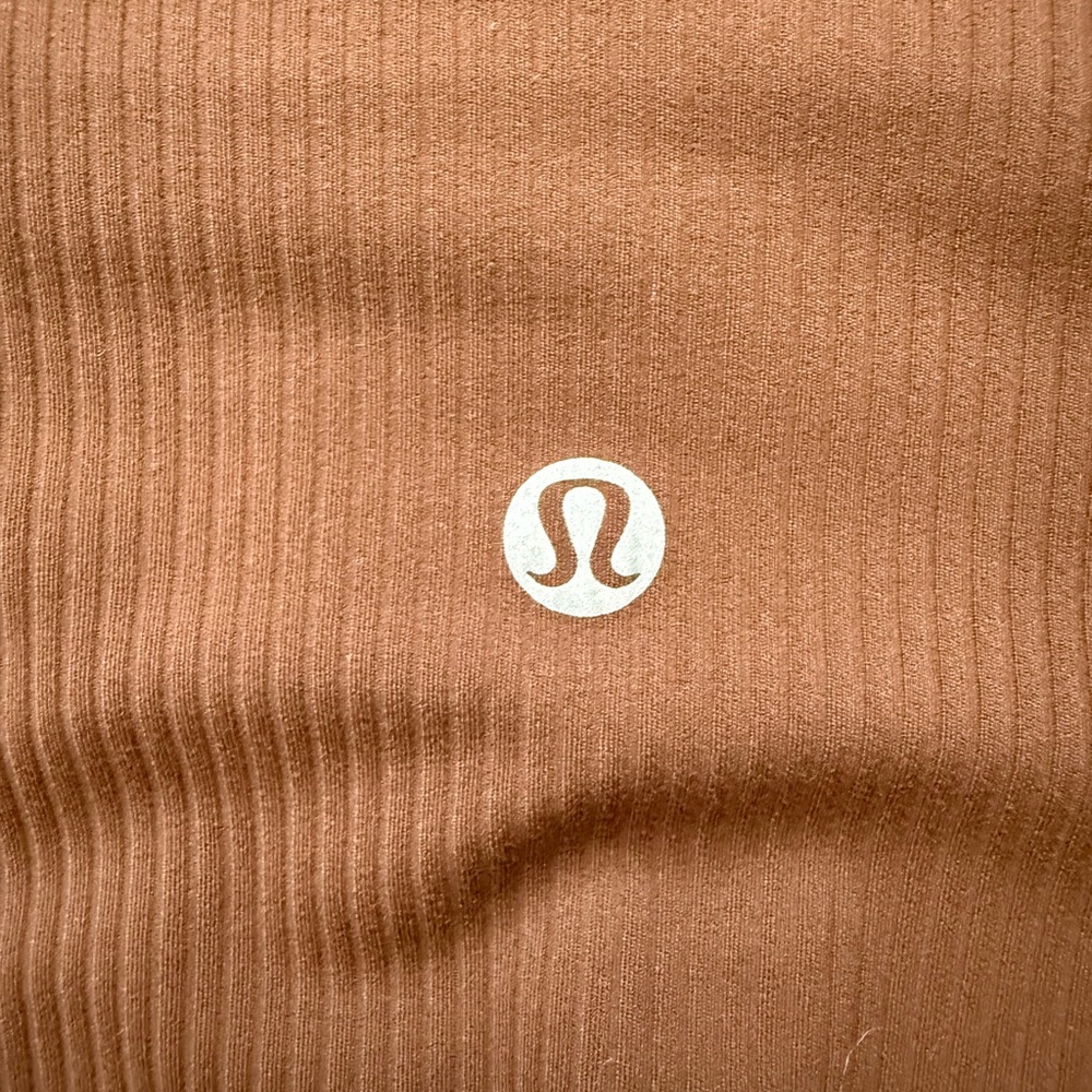 Lululemon Align Ribbed High-Rise Pant 25" Java - Picture 8 of 10